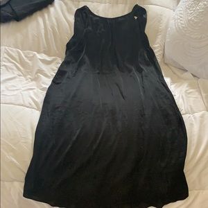 Black High Neck Swing Dress  - Old Navy - L Tall